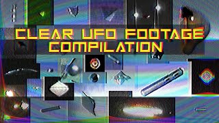 Clear UFO Footage Compilation  PART 1 [upl. by Barnett47]