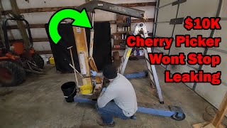 Whats wrong with this 10K Engine Hoist OTC 1820 HD Cherry Picker [upl. by Rycca]