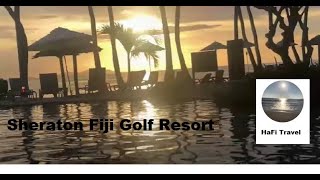 The Sheraton Fiji Golf Resort at Denarau and a day trip to Schooner Island with the Whales Tail [upl. by Akimad469]