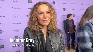 Jennifer Grey interview  A Real Pain  Sundance 2024 [upl. by Erie]