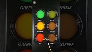 GREEN  ORANGE  RED   colormixing satisfying mixedcolors DASMixMaster [upl. by Odella540]