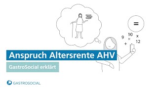 Anspruch Altersrente AHV – GastroSocial erklärt [upl. by Masry]