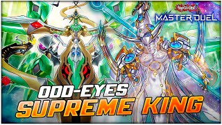 Supreme King ZARC OddEyes Deck ft Arcray Dragon amp Gate Magician YuGiOh Master Duel [upl. by Adonis]