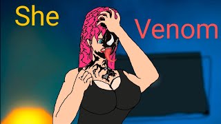 she venom transformation animation [upl. by Ottie]