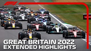 Extended Race Highlights  2022 British Grand Prix [upl. by Htnnek]