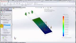 SOLIDWORKS Simulation Results on Selected Bodies [upl. by Anitirhc]