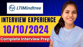 LTI Mindtree Interview Experience latestinterviewexperience LTIInterviewquestions freshersjob [upl. by Seltzer878]