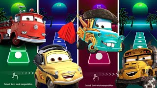 🏎️ Tow Mater vs Dinoco King vs Lightning Mcqueen vs Cursed Miss Fritter \ Coffin Dance 🎯 [upl. by Ibrahim]