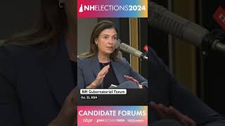 Gubernatorial candidates Kelly Ayotte R amp Joyce Craig D in a forum Oct 22 at NHPR nh gov [upl. by Pahl]