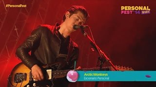 Arctic Monkeys  Fluorescent Adolescent Live at Personal Fest [upl. by Ecnaled779]