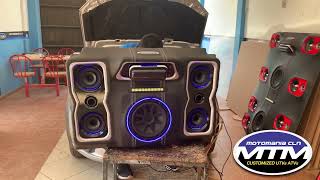 Motomania cln sistema de sonido para rzr pro [upl. by Htidirem]