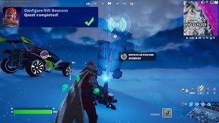 How to EASILY Configure Rift Beacons in Fortnite locations Quest [upl. by Asquith]