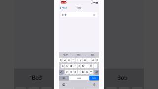 How to Change AirDrop Name on Any iPhone [upl. by Yokum43]