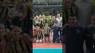 Fenerbahçe Medicana’dan derbi galibiyeti pozu TRTSporDijital [upl. by Warfore]