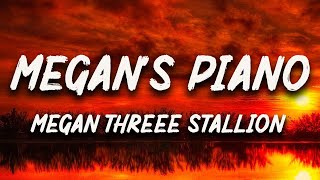 Megan Thee Stallion  Megans Piano Lyrics [upl. by Schilt252]