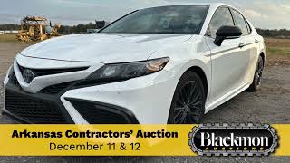 Arkansas Contractors Auction Dec 2024 [upl. by Iroj431]