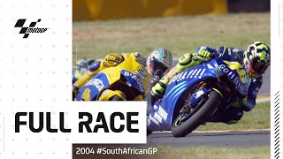 2004 SouthAfricanGP 🏁  MotoGP™ Full Race [upl. by Collyer]