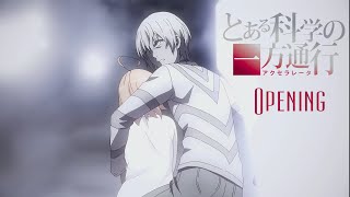 Toaru Kagaku no Accelerator OP 4K Creditless  Legendado PT BR [upl. by Airym132]