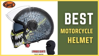 Best Motorcycle Helmet  Full Face Open Face Motorcycle Helmet Review [upl. by Aseram]