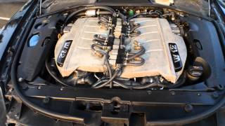 VW Phaeton W12 motor sound [upl. by Kerat475]