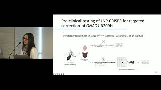 Developing a CRISPR mediated gene therapy for GNAO1 Encephalopathy Pardis Kazemian PhD Candidate [upl. by Nylloh731]