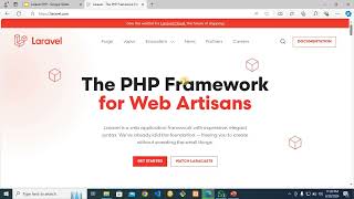 002 How to install a laravel project [upl. by Kirschner]