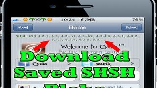 How To Download Your SAVED TinyUmbrella SHSH Blobs [upl. by Fosque172]