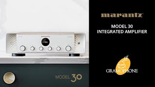 MARANTZ MODEL 30 Integrated Amplifier REVIEW [upl. by Nomrah787]