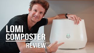 Lomi Composter Review Say Goodbye to Stinky Trash Cans With This Sustainable Food Waste Solution [upl. by Ireg830]