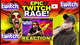 Funniest Livestream Twitch Rage Part 1 REACTION [upl. by Marthe]