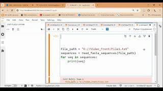 Read file in python using function  Code in description [upl. by Kciwdahc]