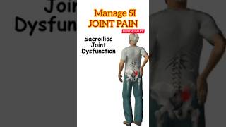 Sacroiliac joint pain low back pain shorts [upl. by Eedna]