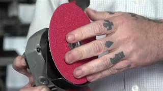 How To Mount A Fiber Disc To An Angle Grinder [upl. by Ynohtona531]