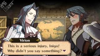 Fire Emblem Awakening  Virion amp Inigo Support Conversations [upl. by Baggett]