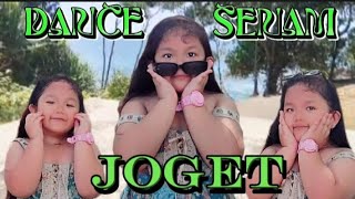 SERLY Dance JOGET Senam On Batu Karas Beach MUSIC REMIX [upl. by Phemia580]