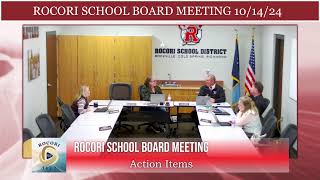 ROCORI School Board Meeting [upl. by Aneehsyt467]