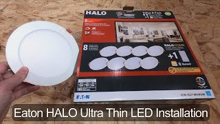 Eaton Halo Ultra Thin LED Light Installation [upl. by Viradis385]