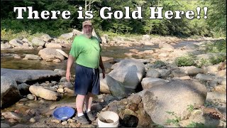 New Hampshire Gold Prospecting Trip Day 1  Fryeburg Gem and Mineral Show [upl. by Prissy]