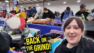 1st Trip of The New Year Thrifting at The Goodwill Outlet Thrift With Me [upl. by Nytsud]