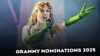 grammy nominations 2025  2025 grammy nominations  usa [upl. by Osborne]