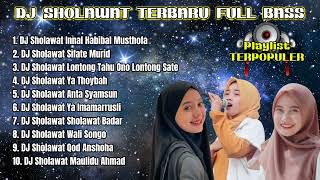 DJ SHOLAWAT FULL ALBUM TERBARU 2024  Sholawat Merdu Full Bass [upl. by Marilou]