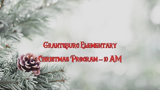 Grantsburg Elementary Christmas Program  Dec 14 2023  10 AM [upl. by Yelssew987]