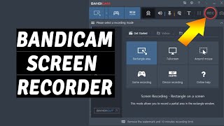 Bandicam Screen Recorder Tutorial  how to use bandicam screen recorder [upl. by Melisent]