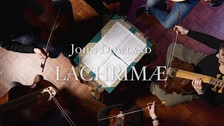 John Dowland Lachrimae Antiquae Pavan  Lute and Consort of Viols [upl. by Silado]