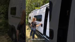 Van life Is it cramped  camper van RV travel [upl. by Earb]