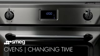 How to Adjust the Time  Smeg Dial Controlled Ovens [upl. by Analeh]