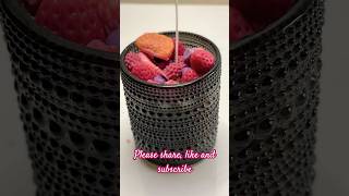 Assorted fruit candle candlemaking asmrsounds asmrvideo love missyou [upl. by Yelknirb116]