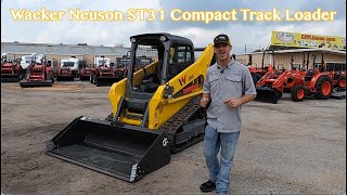 Wacker Neuson ST31 Compact Track Loader [upl. by Anitirhc]