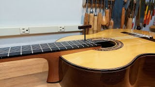 AdjustableAction Neck Tutorial  Garrett Lee Luthier [upl. by Adnwahsar]