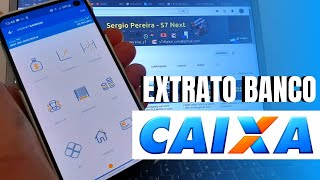 Como ver o Extrato do Banco Caixa e enviar o comprovante via whatsapp ou email [upl. by Edelsten]